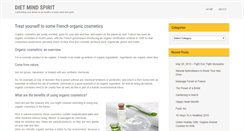 Desktop Screenshot of dietmindspirit.org